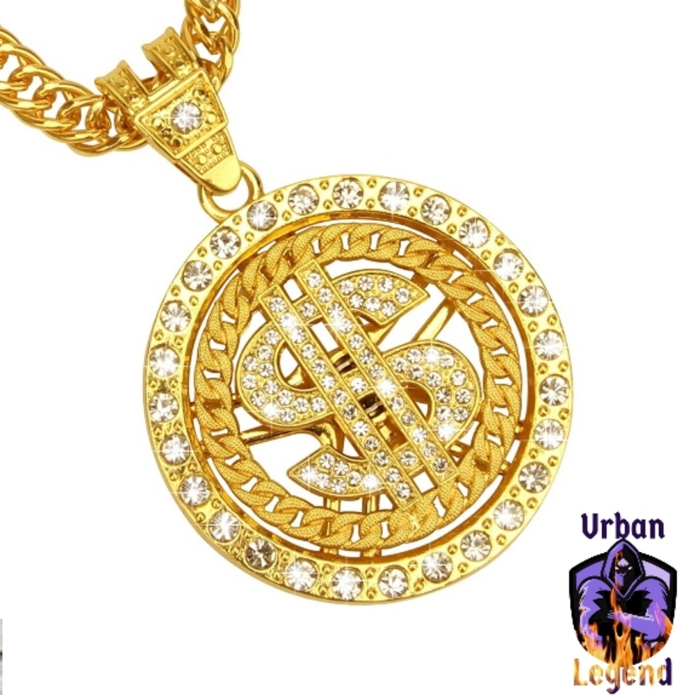 *NEW* Spinning Dollar Pendant - Picture 7 of 13